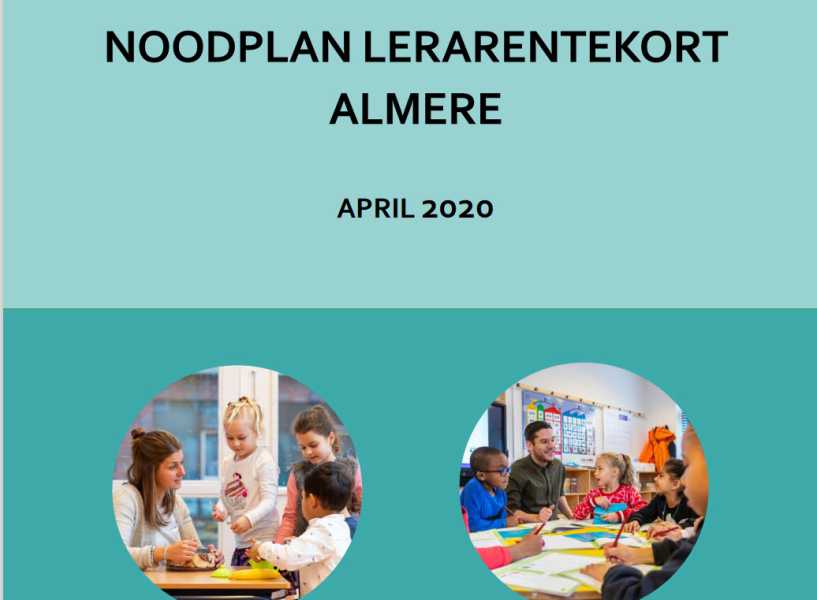 noodplan lerarentekort amsterdam