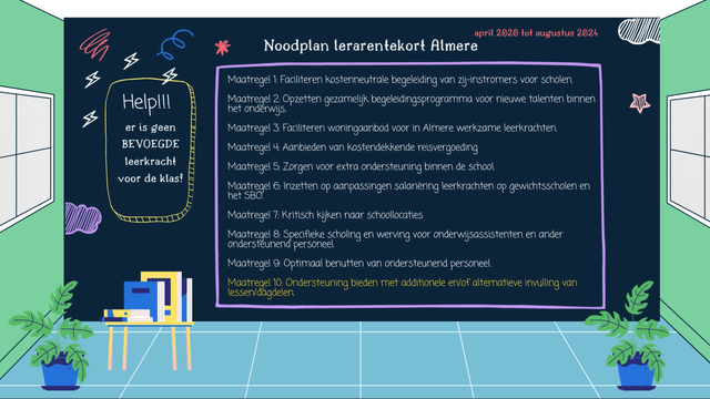 noodplan almere 3